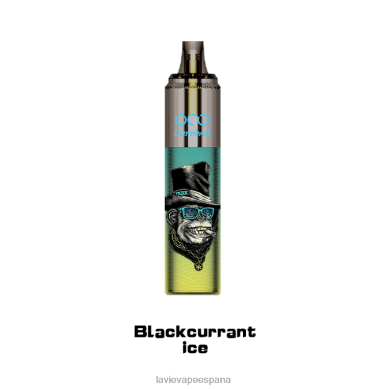 LAVIE Vape Venta - LAVIE OCO carnaval 10000 bocanadas hielo de grosella negra P008B348
