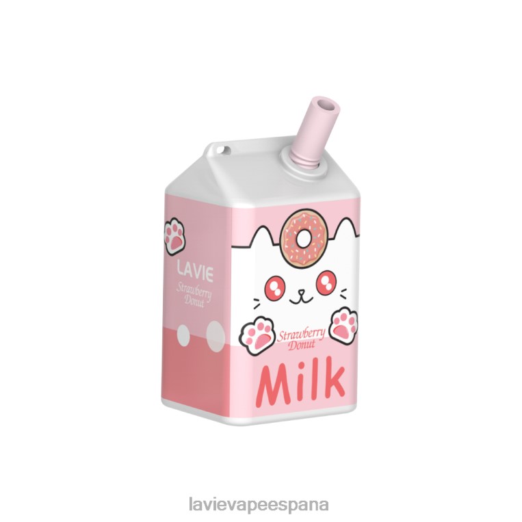 LAVIE Vape España - LAVIE MILK 7000 bocanadas donut de fresa P008B177