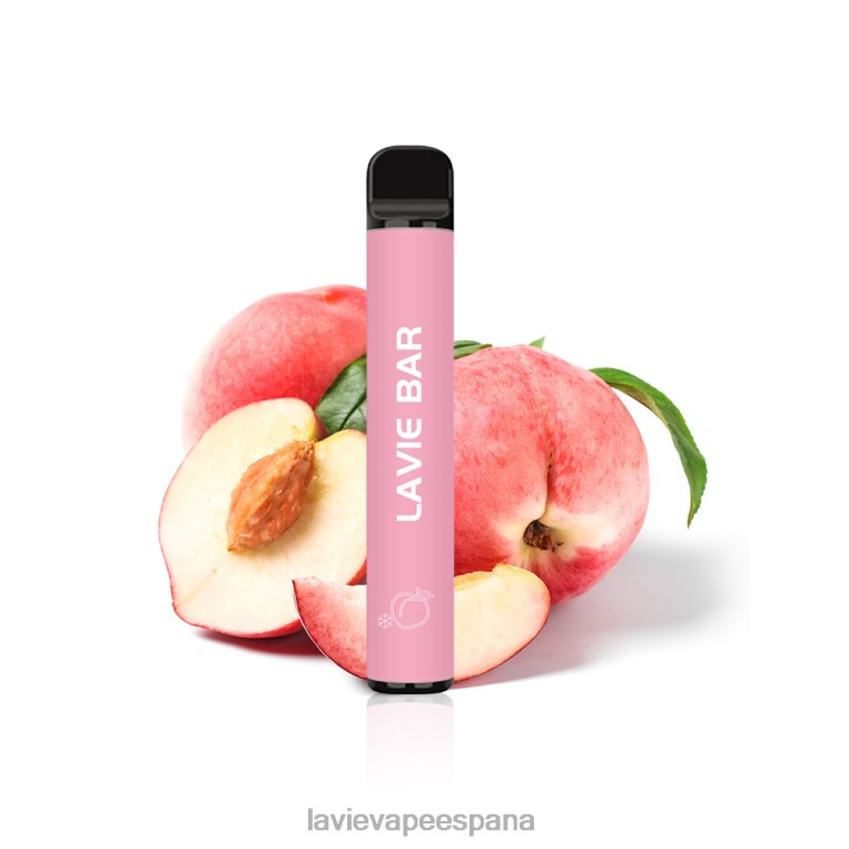 LAVIE Vape Madrid - LAVIE BAR Versión al 2% 800 inhalaciones hielo de durazno P008B325
