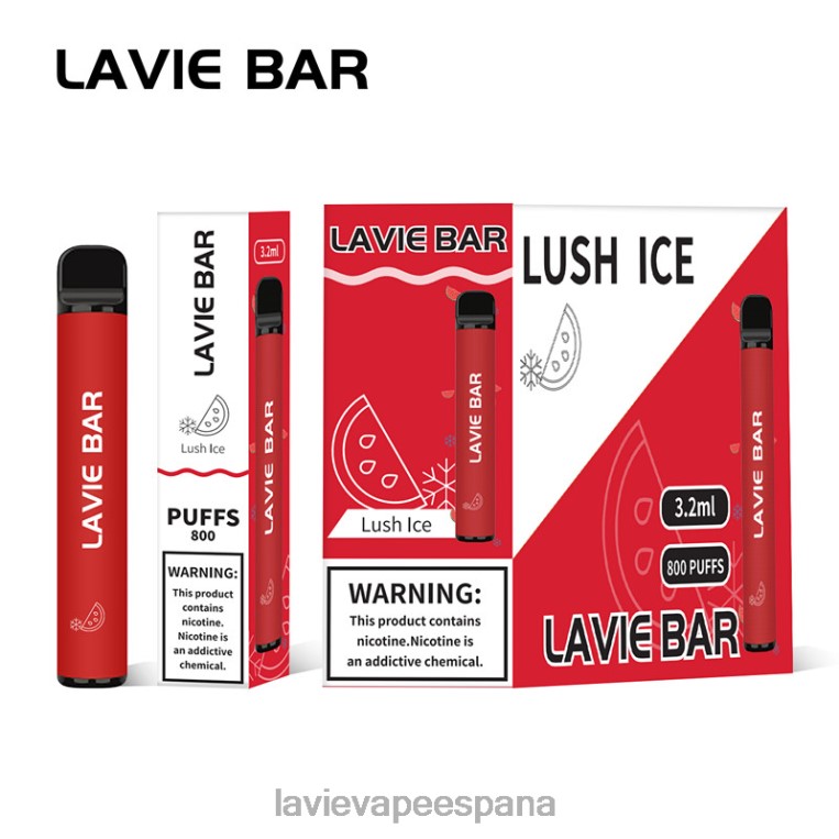 LAVIE Vape Sabores - LAVIE BAR 800 bocanadas hielo exuberante P008B308